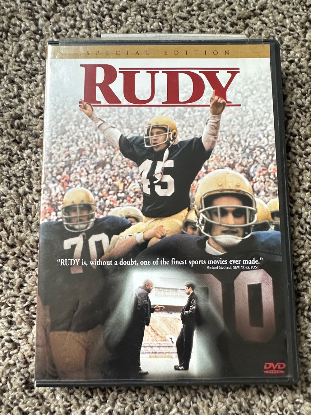 FInal Price $4 - Rudy Special Edition DVD - Rudy